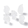 Natural Quartz Crystal Carved Healing Penguin Figurines G-B062-08F-1