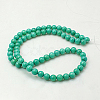 Natural Mashan Jade Round Beads Strands X-G-D263-4mm-XS15-2