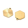 304 Stainless Steel Pendants STAS-C167-08C-G-2