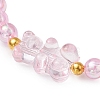 8Pcs 8 Colors Acrylic Beaded Stretch Bracelet Sets BJEW-JB11236-4