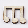 Unfinished Wooden Cabochons WOOD-T011-12-3