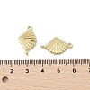 Brass Connector Charms KK-U047-03G-01-3