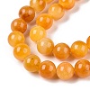 Dyed Natural White Jade Beads Strands G-T138-10mm-210-27-3
