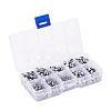 710Pcs Electroplate Transparent Glass Beads Strands DIY-YW0003-07-4