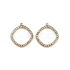 304 Stainless Steel Rhinestone Pendants STAS-Z154-03G-03-1