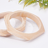 Wood Bangle Makings BJEW-WH0017-02-4