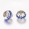 Rhinestone European Beads RB-R047-M-3