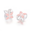 Alloy Enamel European Beads MPDL-R006-04-1
