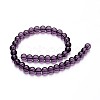 Glass Round Bead Strands GLAA-I028-8mm-12-2