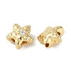 Brass Micro Pave Cubic Zirconia Beads KK-P283-20G-2