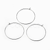 316 Surgical Stainless Steel Hoop Earrings Findings X-STAS-F149-32P-D-1