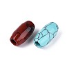 Natural & Synthetic Mixed Stone European Beads G-T142-68-2