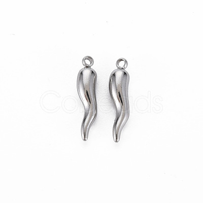 Non-Tarnish 304 Stainless Steel Charms STAS-N097-105P-NR-1