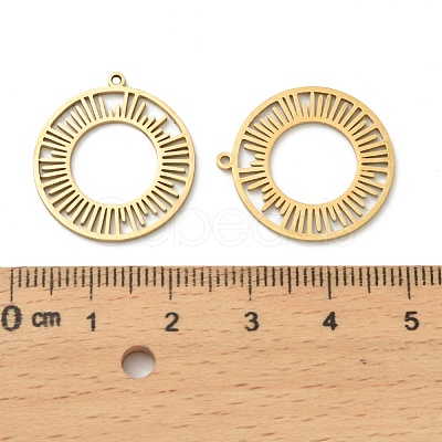 201 Stainless Steel Pendants LS-STAS-I332-04G-1