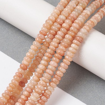 Natural Sunstone Beads Strands G-H292-A17-02-1