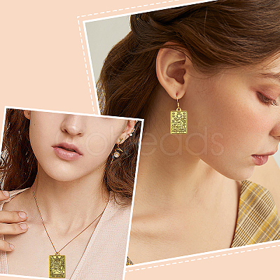 24Pcs 12 Styles Rack Plating Alloy Pendants FIND-CA0008-17-1