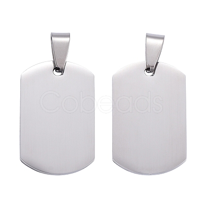 Tarnish Resistant 304 Stainless Steel Big Pendants STAS-I140-19H-S-1