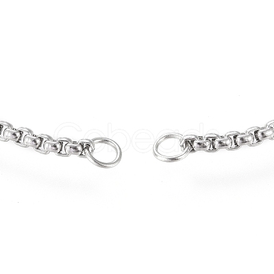 Adjustable 304 Stainless Steel Slider Bracelet/Bolo Bracelets Making STAS-I153-03P-03-1