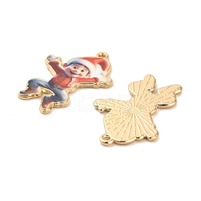 Christmas Alloy Enamel Pendants ENAM-K069-44D-G-1