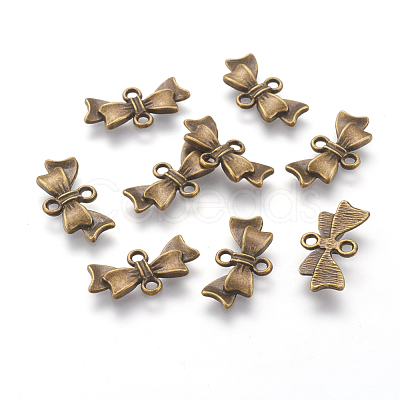 Tibetan Style Links connectors TIBEP-EA11930YKG-AB-LF-1