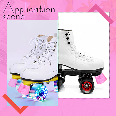 Roller Skate Toe Stops AJEW-GF0004-34B-1