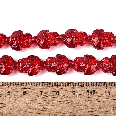 Transparent Glass Beads Strands DGLA-N021-02A-04-1