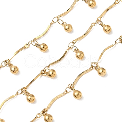 304 Stainless Steel Bar Link Chains CHS-G043-07C-G-1