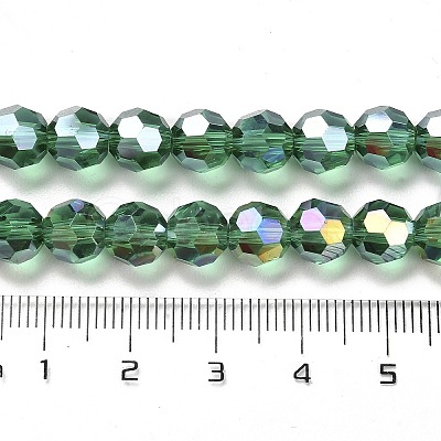 Transparent Glass Beads EGLA-A035-T8mm-B18-1