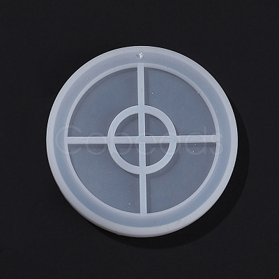 Silicone Laser Effect Cup Mat Molds DIY-C061-03F-1