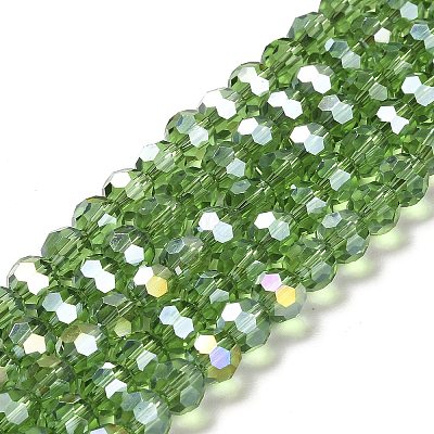 Transparent Glass Beads EGLA-A035-T8mm-B11-1