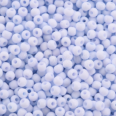 8/0 Opaque Glass Seed Beads SEED-S048-N-001-1