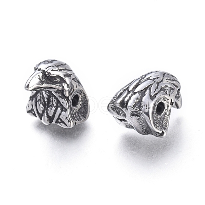 304 Stainless Steel Beads STAS-F243-15AS-1