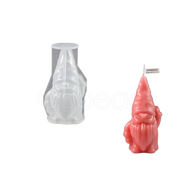 Christmas Gnome DIY Silicone Candle Molds LS-SIMO-H021-02B-1