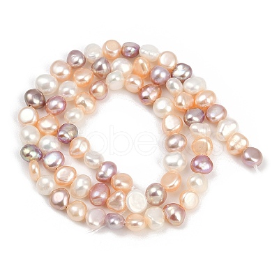 Natural Cultured Freshwater Pearl Beads Strands PEAR-P064-19G-02M-1