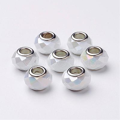 Glass European Beads GPDL-H008-3-1