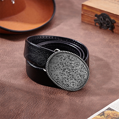 1Pc Zinc Alloy Smooth Buckles AJEW-PH0005-87AS-1