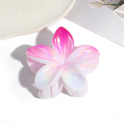 Flower Plastic Claw Hair Clips LS-PW-WGD28A5-04-1