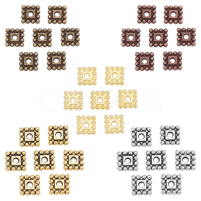 Tibetan Style Alloy Spacer Beads TIBEB-FH0001-29-NR-1