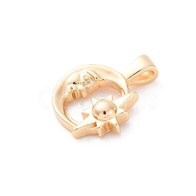 Brass Pendants KK-D360-11G-1