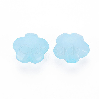 Imitation Jelly Acrylic Beads MACR-S373-87-E08-1