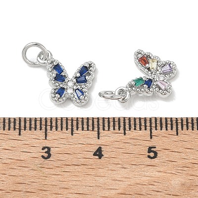 SHEGRACE Brass Pave Clear Cubic Zirconia Pendants XGRQ3Q490-628P-1