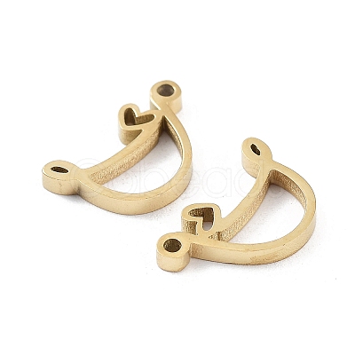 304 Stainless Steel Charms STAS-M327-02G-D-1