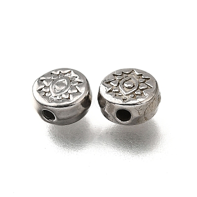 304 Stainless Steel Beads STAS-V009-13A-P-1