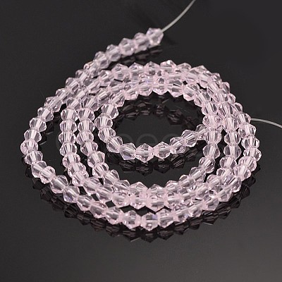 Bicone Glass Beads Strands EGLA-P016-4mm-13-1