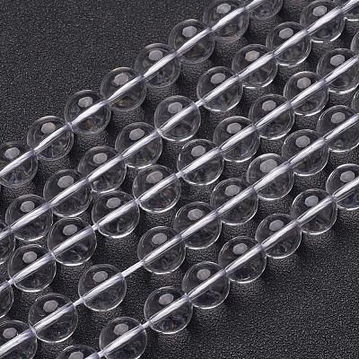 Synthetic Quartz Crystal Beads Strands GSR4mmA039-1-1