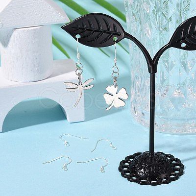 925 Sterling Silver Earring Hooks X-STER-K167-049A-S-1