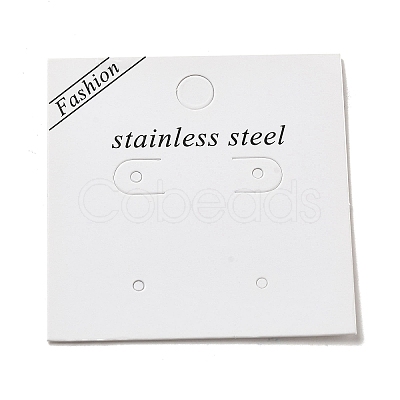 Paper Display Card with Word Stainless Steel CDIS-L009-10-1