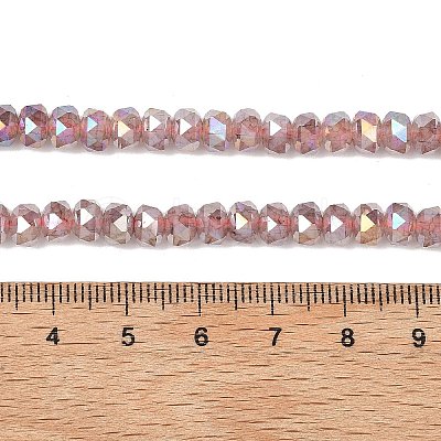 Imitation Jade Glass Beads Strands EGLA-F167-03A-02-1