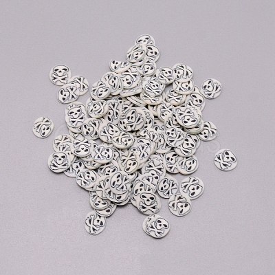 Handmade Polymer Clay Slice Cabochons MRMJ-WH0073-52B-1