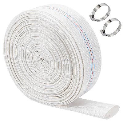 1 Roll PVC & Polyester Garden Water Hose AJEW-BC0011-18A-1